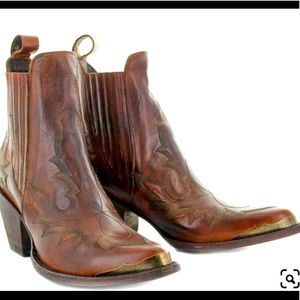 Old Gringo Miu ankle boots in Rust